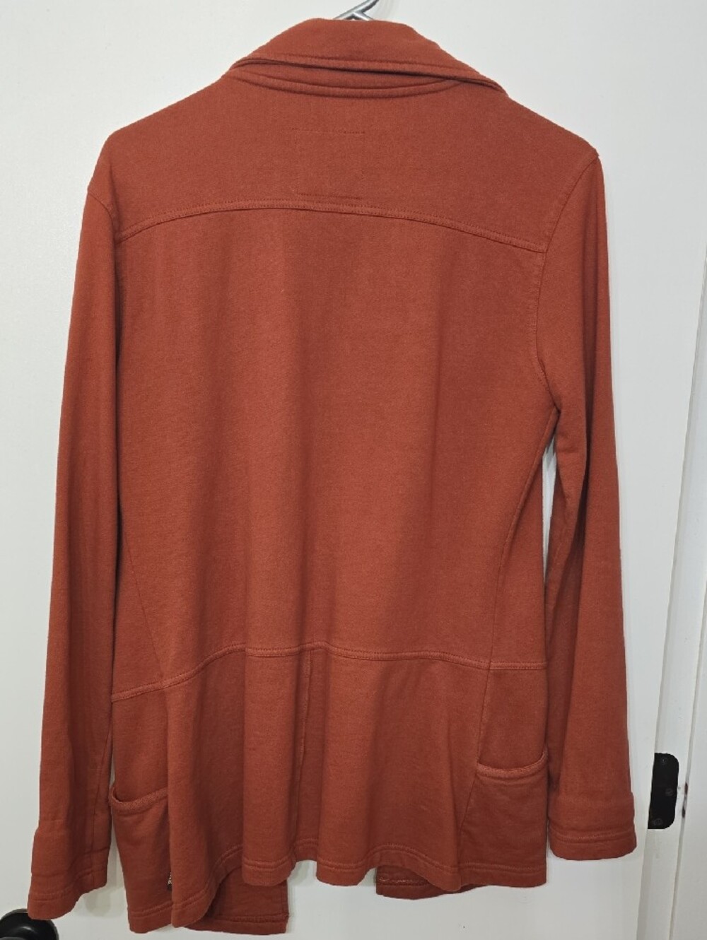 Prana Women's Rust Orange Utility Jacket - Picture 3 of 5